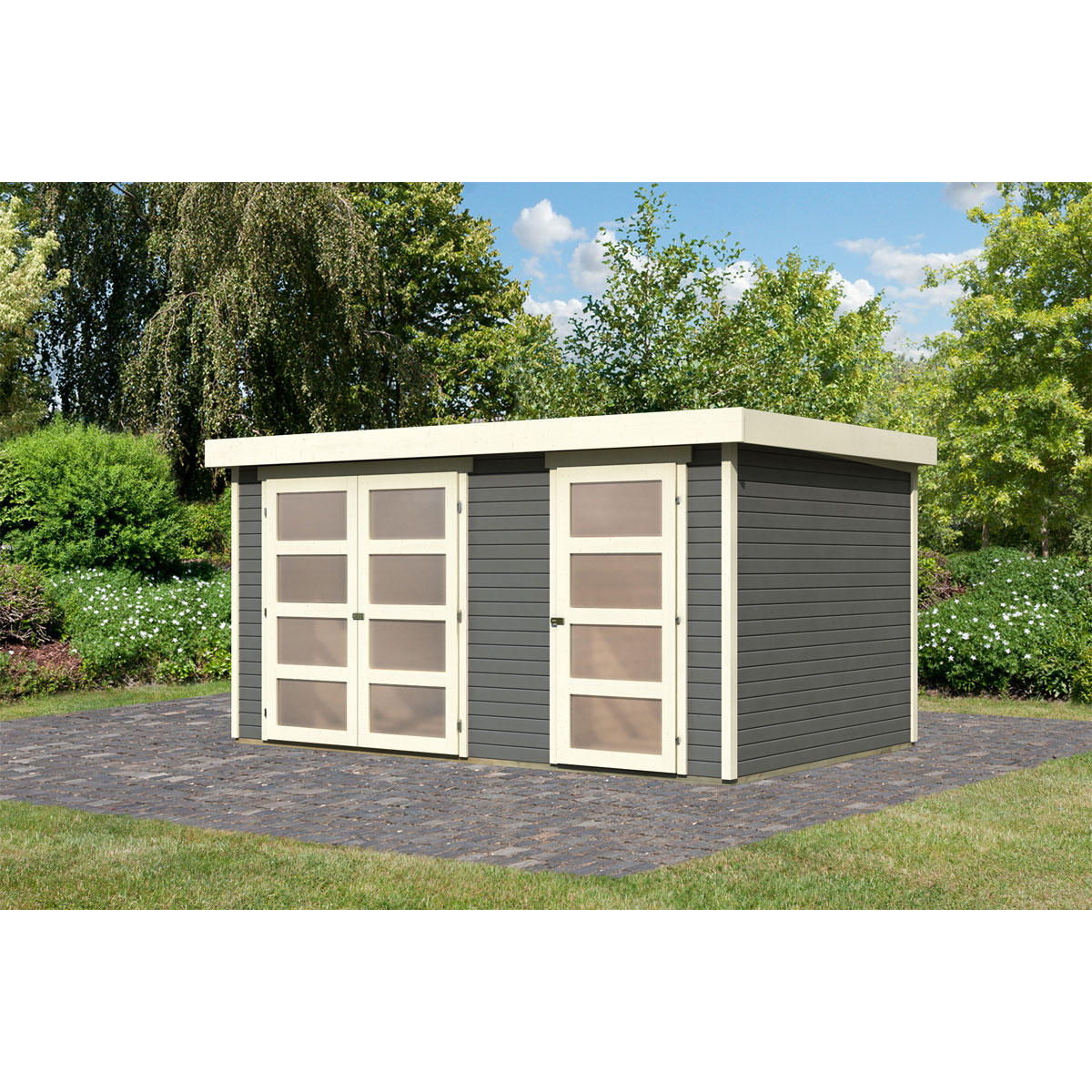 Karibu BBH Muehlentrup 2 terragrau Bild 2