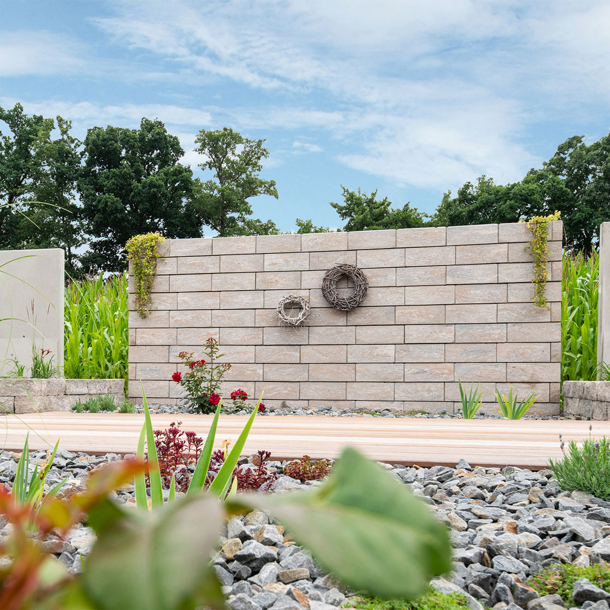 Diephaus  Mauerstein Moderna Muschelkalk 50 x 40 x 20 cm Bild 2