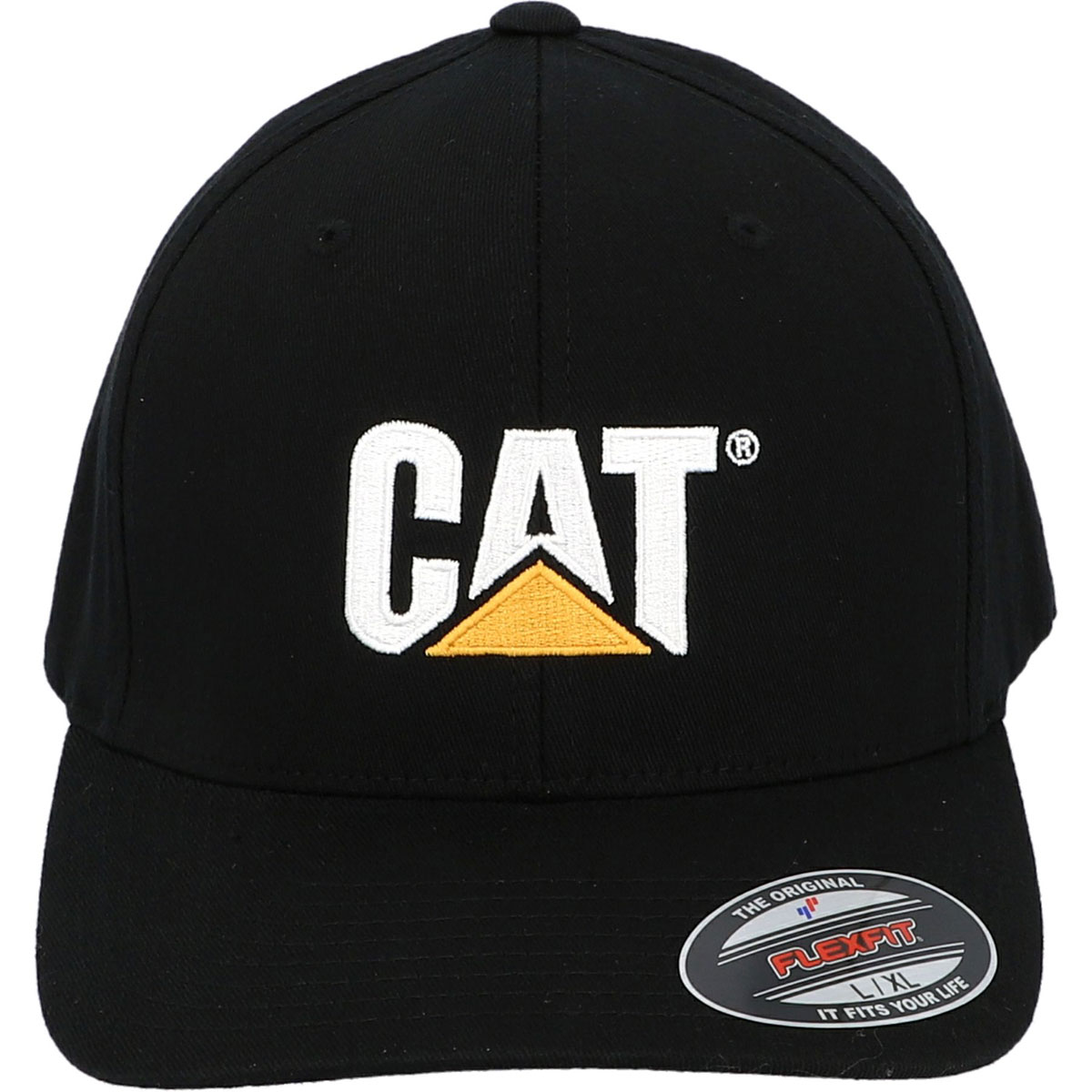 CAT  Kappe Flexfit schwarz Größe L+XL CAT  Kappe Flexfit schwarz Größe L+XL