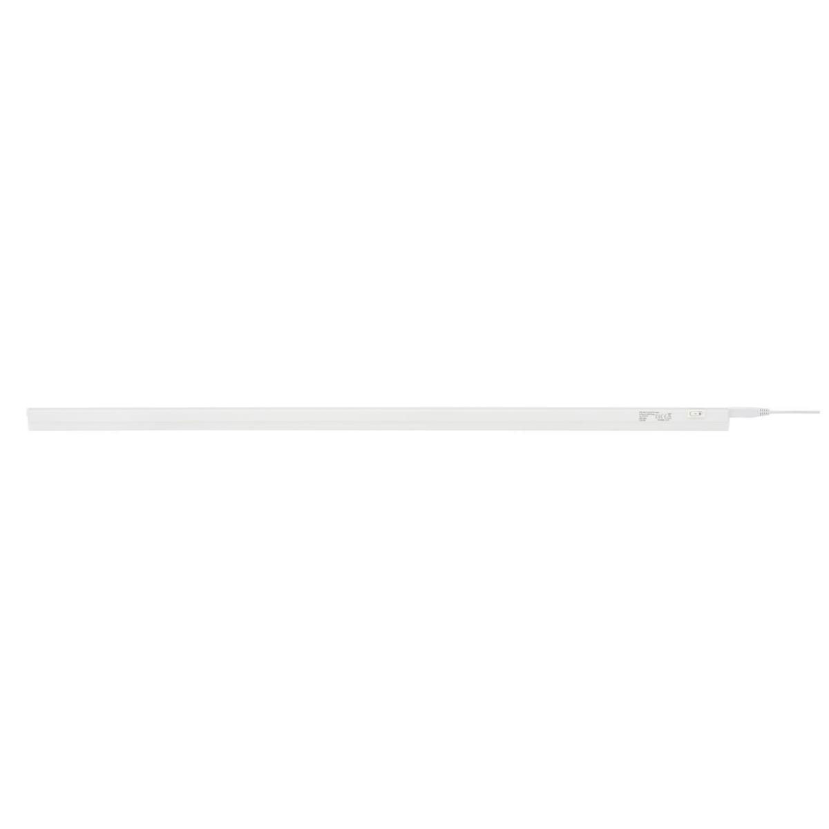 TELEFUNKEN LED-Unterbauleuchte mit Schalter weiß 87,3 x 2,2 x 3 cm