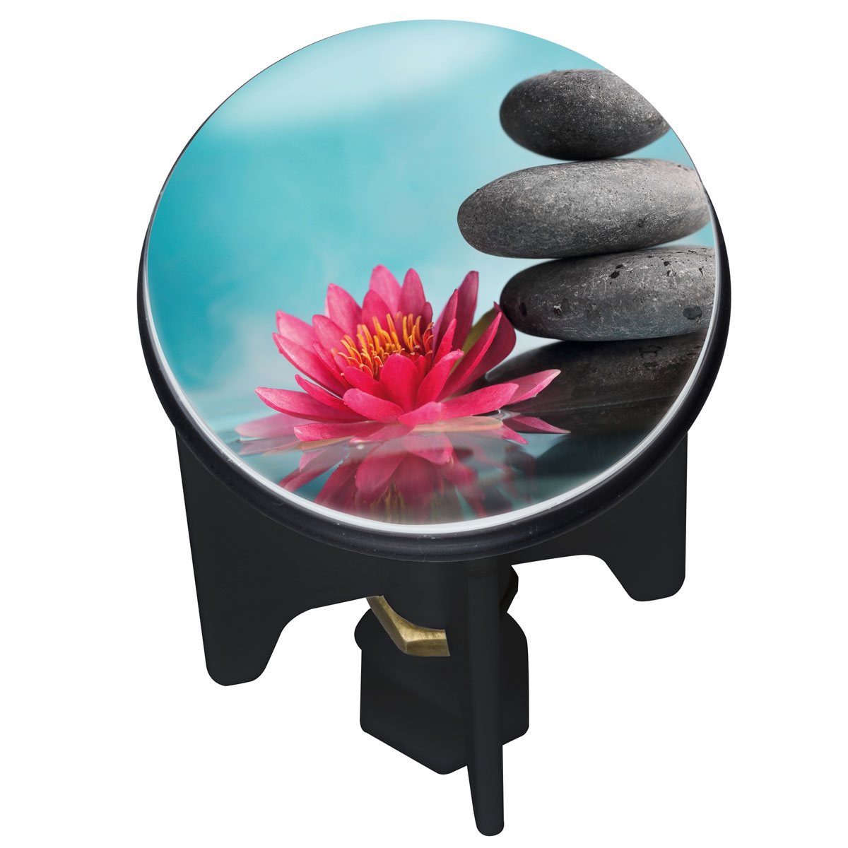 Wenko Waschbeckenstöpsel Pluggy Lotus Wenko Waschbeckenstöpsel Pluggy Lotus