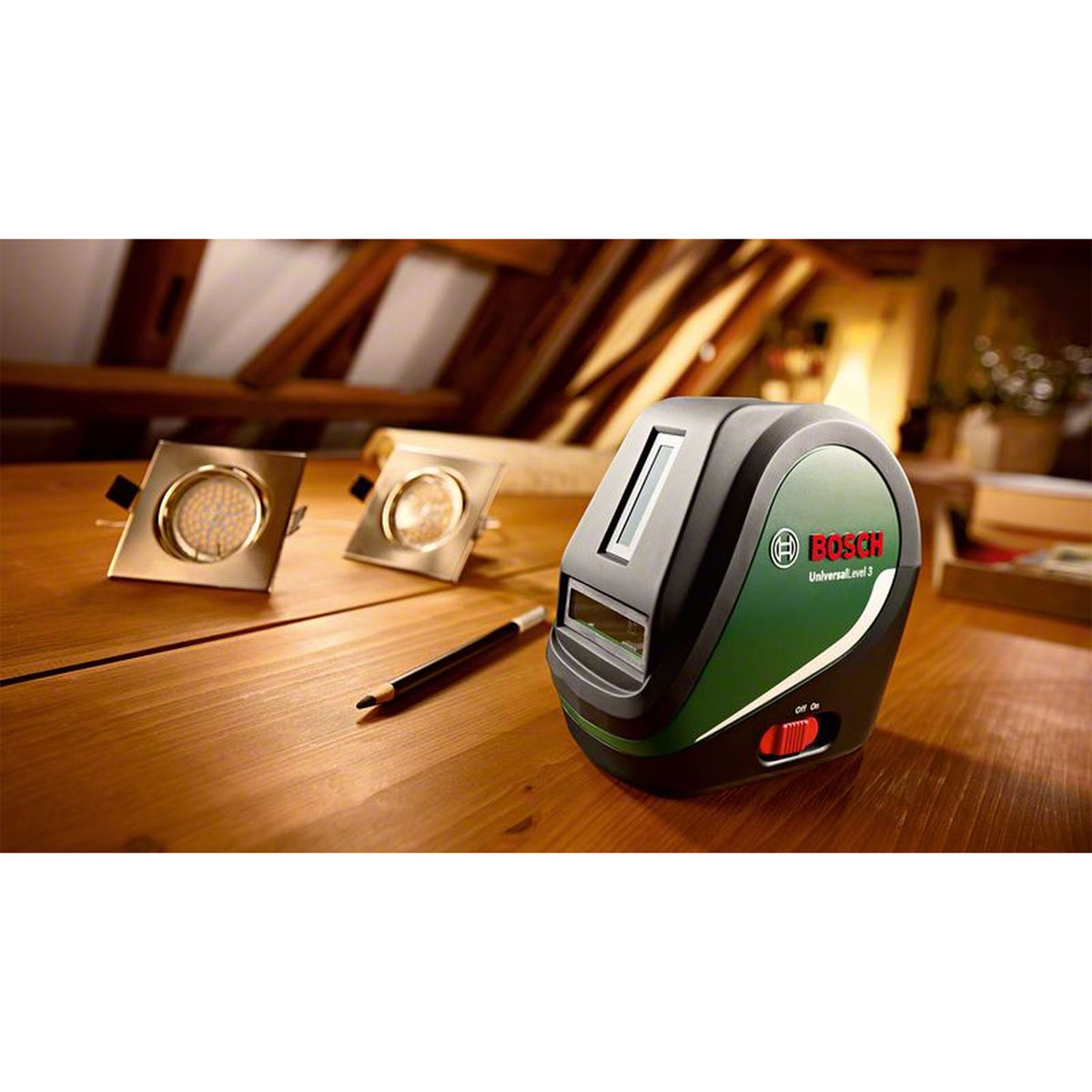 Bosch   Kreuzlinienlaser Universal Level 3 Basic Bild 3