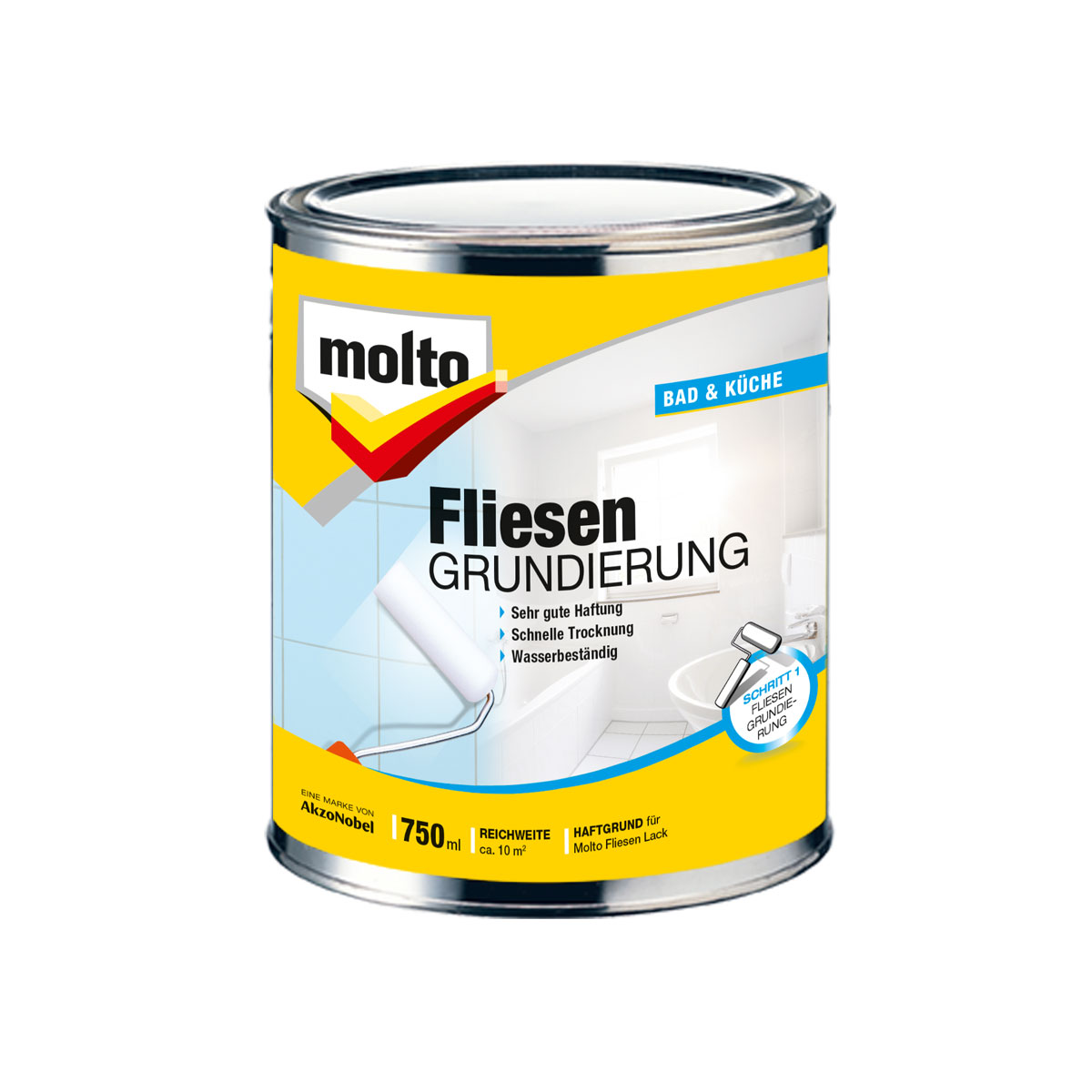 Molto Fliesengrund Creativ 750 ml
