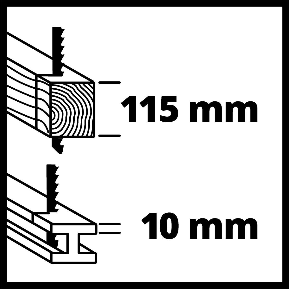 Einhell  Universalsäge TC-AP 690 E Bild 7