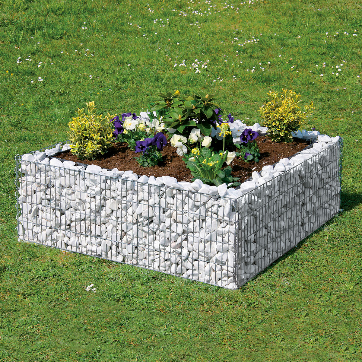 Hochbeet 120 x 120 x 40 cm Bild 2