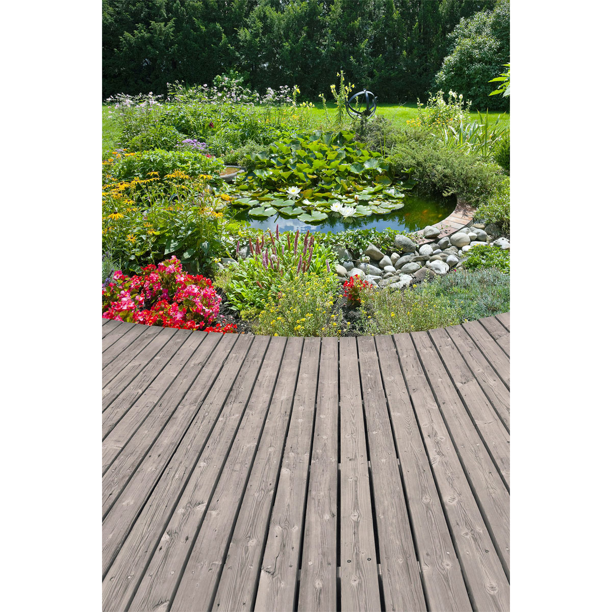 Rettenmeier Terrassendiele grau 300 x 12 x 2,1 cm Bild 5