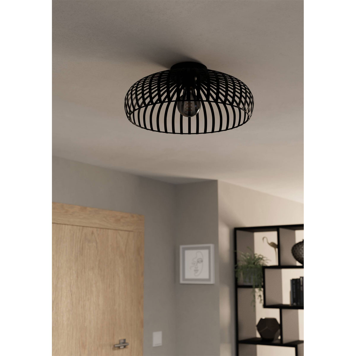 Eglo  LED Deckenleuchte Mogano 3 schwarz Bild 4