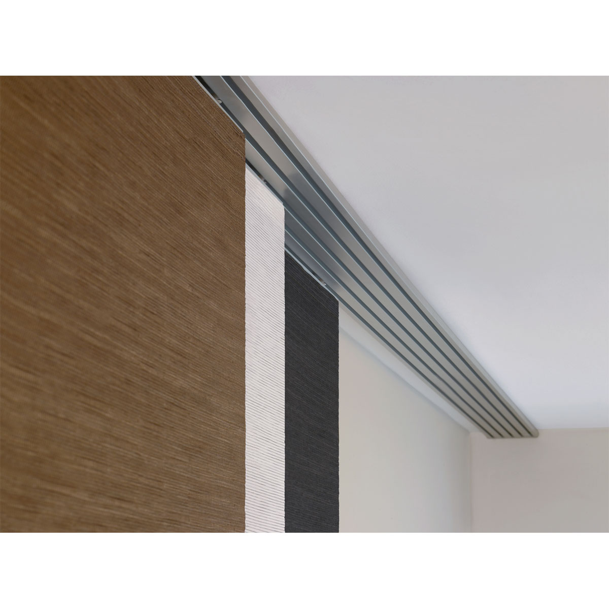 Gardinia Flächenvorhang 245 x 60 cm nougat Bild 5