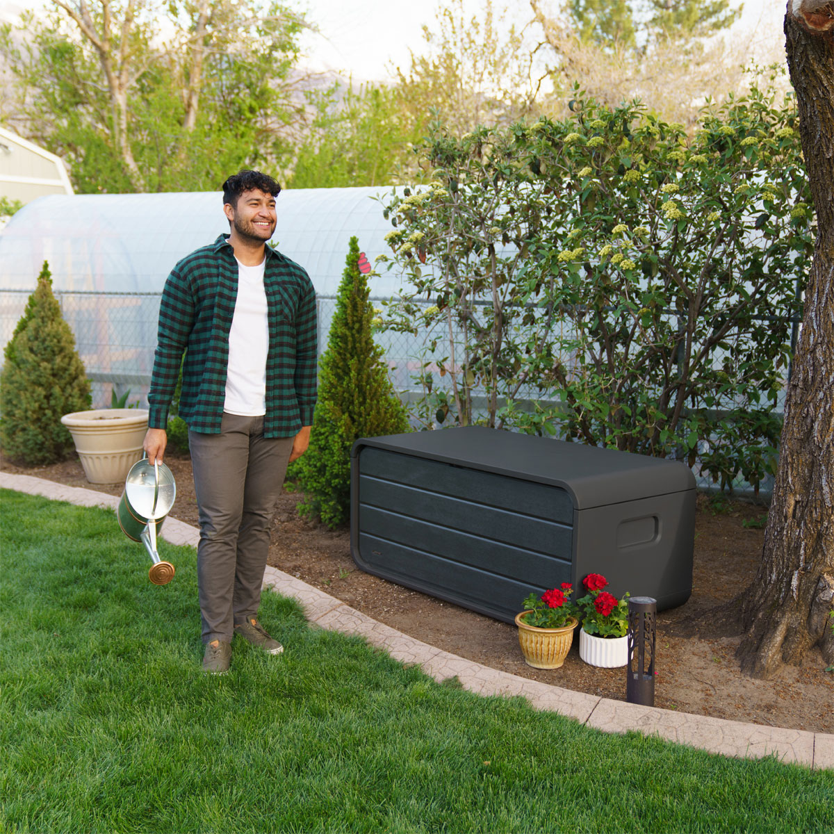 Lifetime Kissen- & Auflagenbox 515 L 72x147,1x63,6cm Anthrazit Bild 9