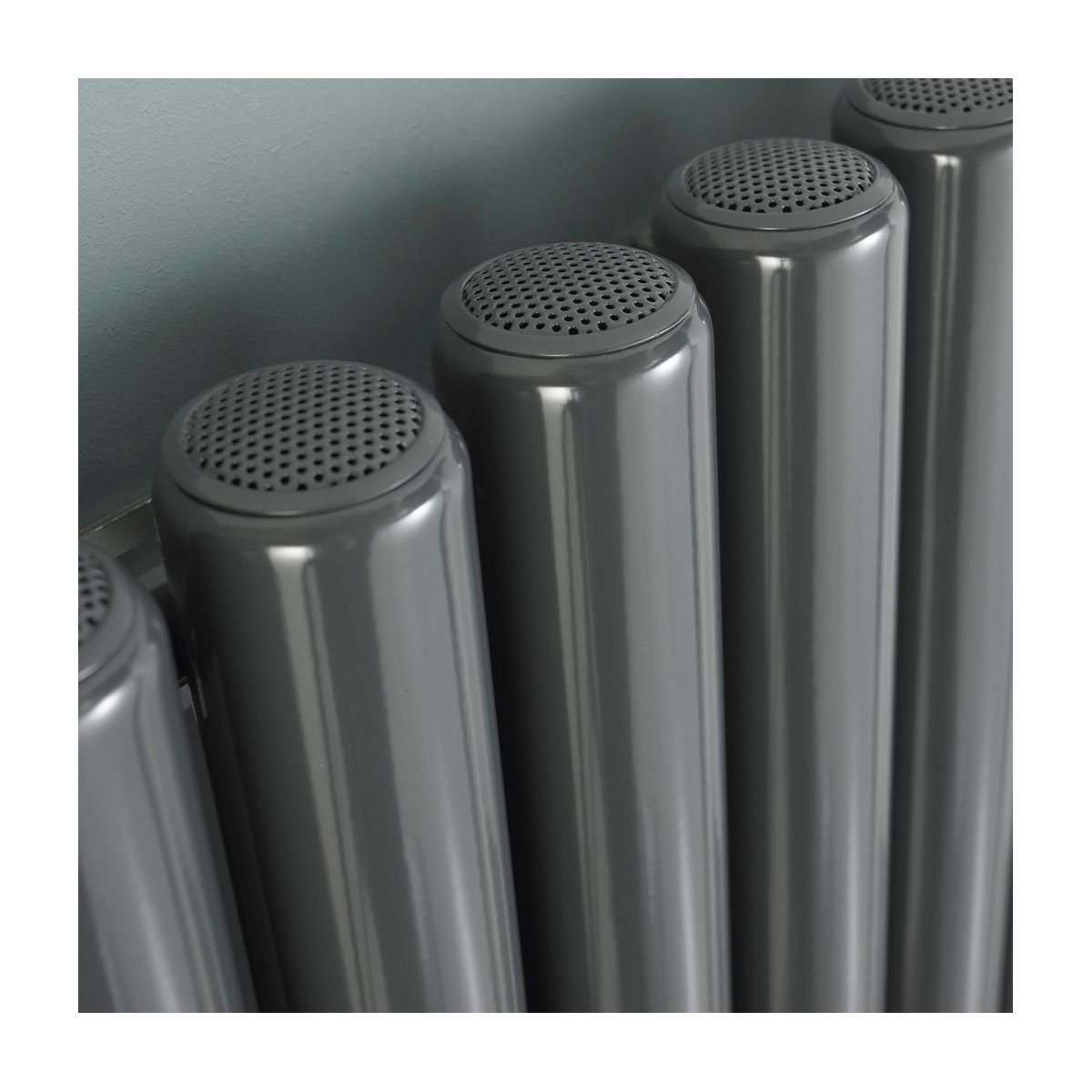 Ximax  Raumheizkörper Erupto 600 x 585 mm 631 Watt Anthrazit Bild 2