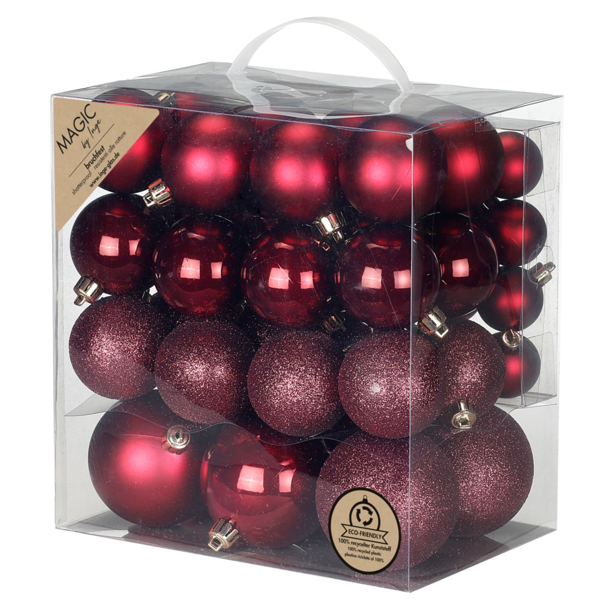 Kugelset 4-8cm Morello Cherry Red