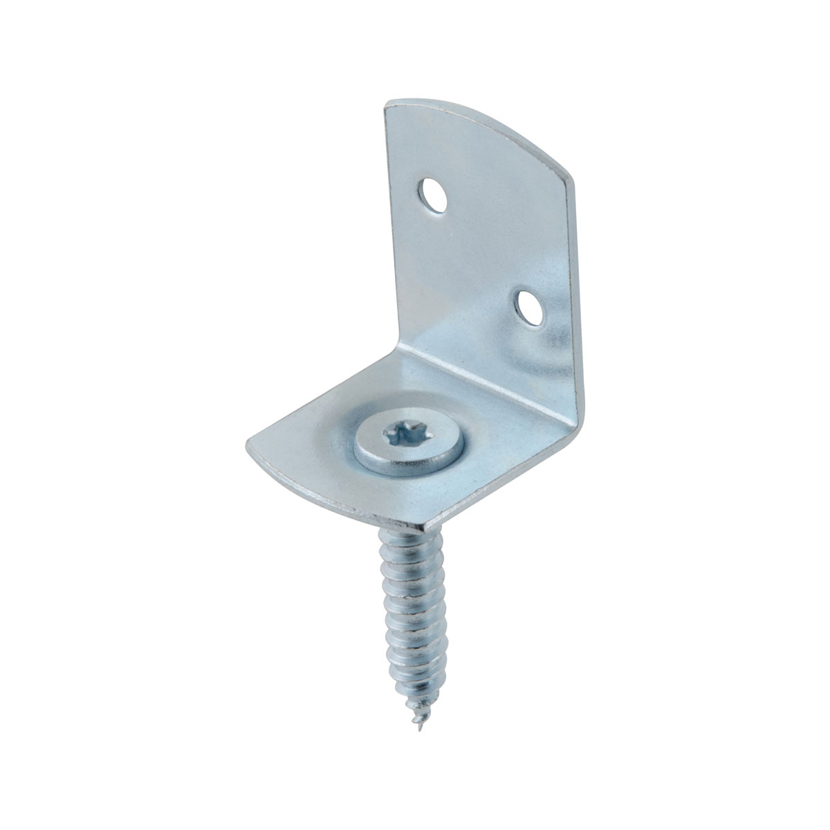 Suki Flechtzaunbeschlag L-Form verzinkt 40 x 40 x 30 mm