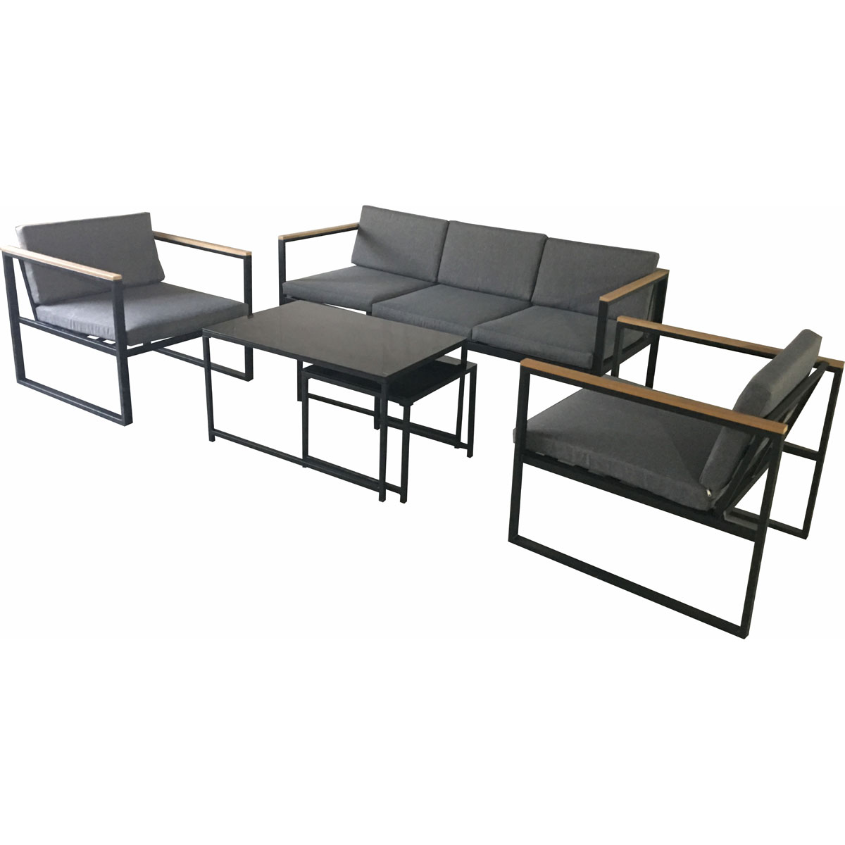 acamp Lounge-Set Space 5-teilig