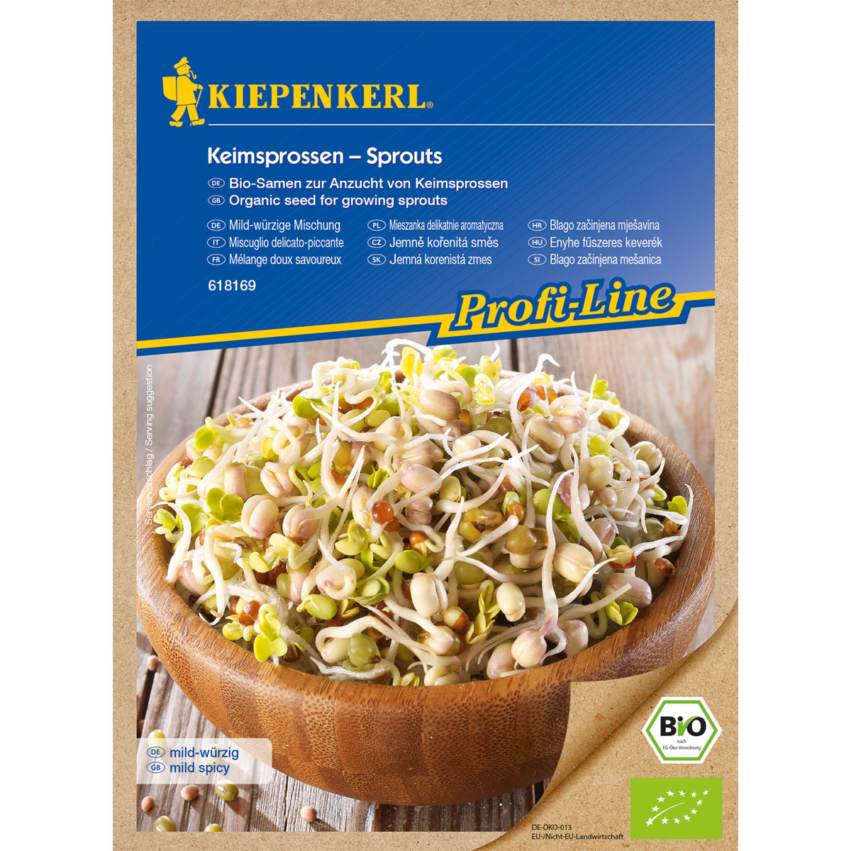 Kiepenkerl Keimsprossen Mild-Würzige Mischung Bio