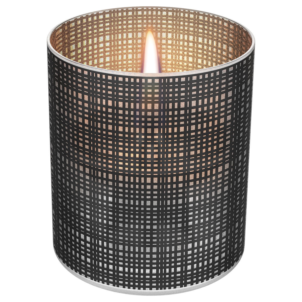 Tenderflame Tischfeuer Lilly Sandstrahloptik schwarz