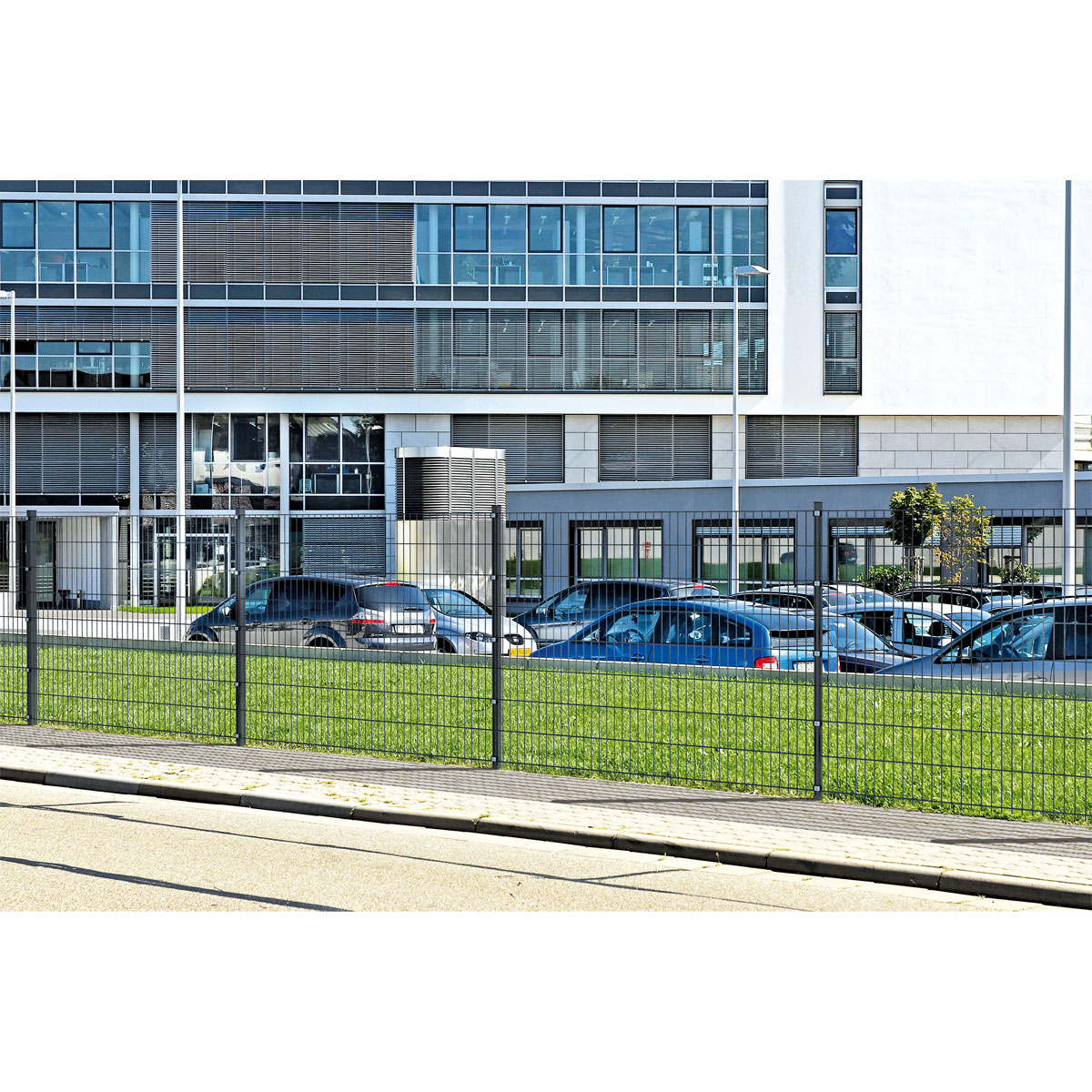 Doppelstabmatte 6/5/6 verzinkt anthrazit 2000 x 1200 Bild 2