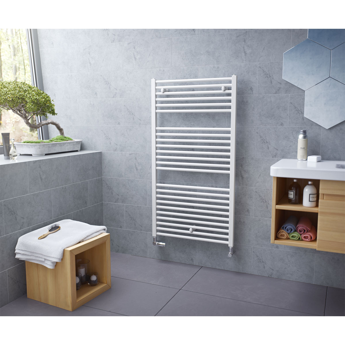 Ximax  Badheizkörper Centrino 720 x 500 mm 315 Watt Weiß