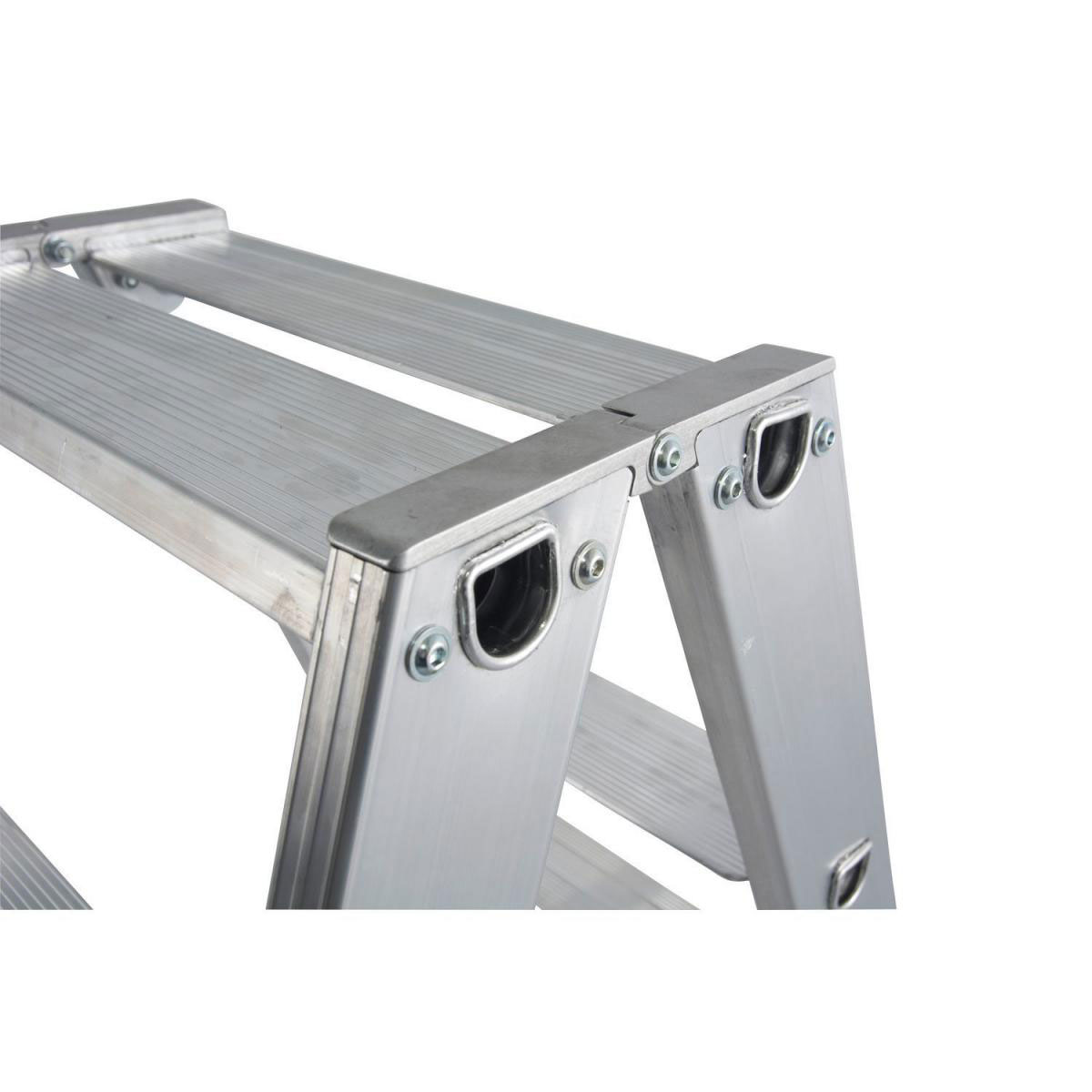 Krause Stufen-Doppelleiter Stabilo 2 x 6 Stufen Bild 2