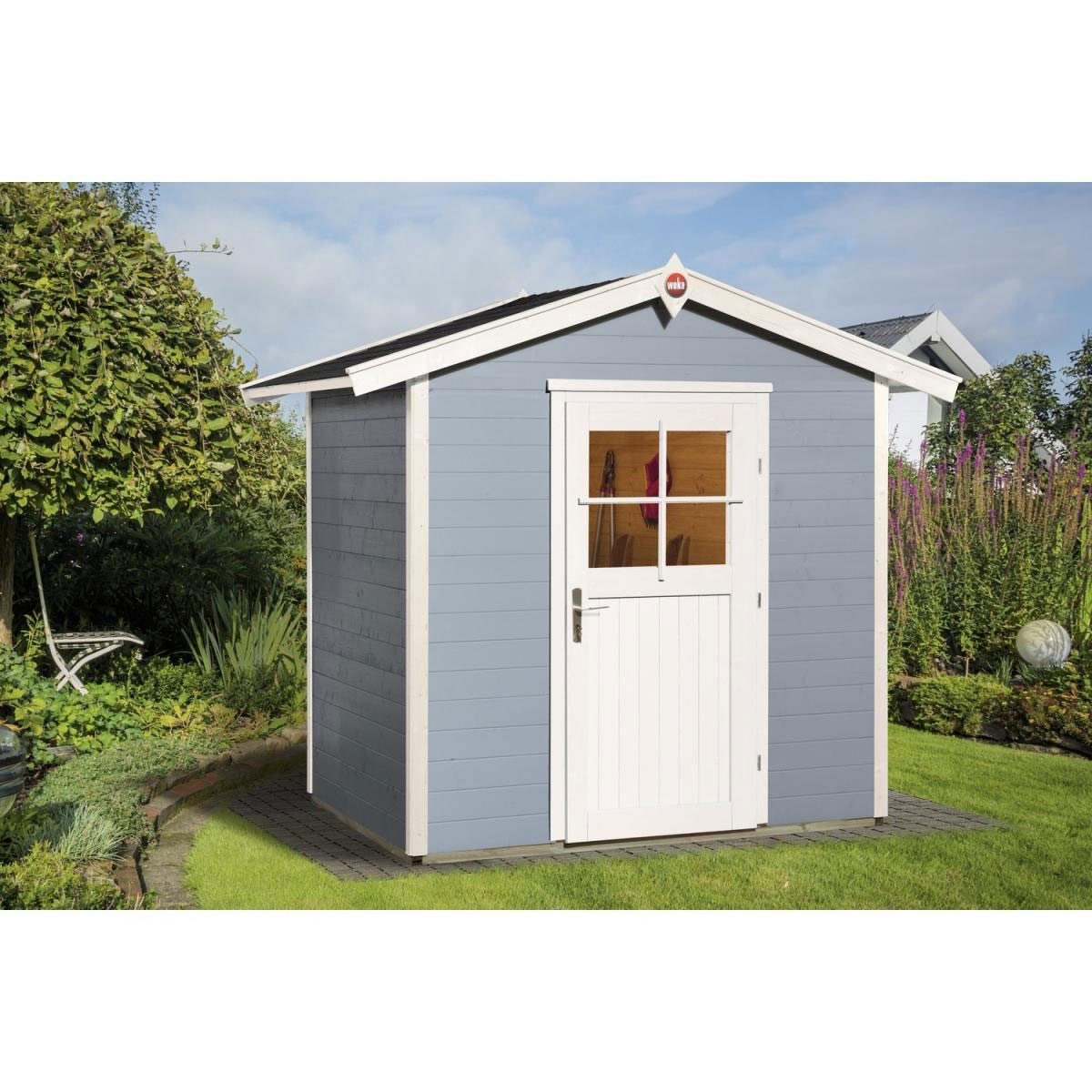 Weka Gartenhaus 223 Größe 1 grau