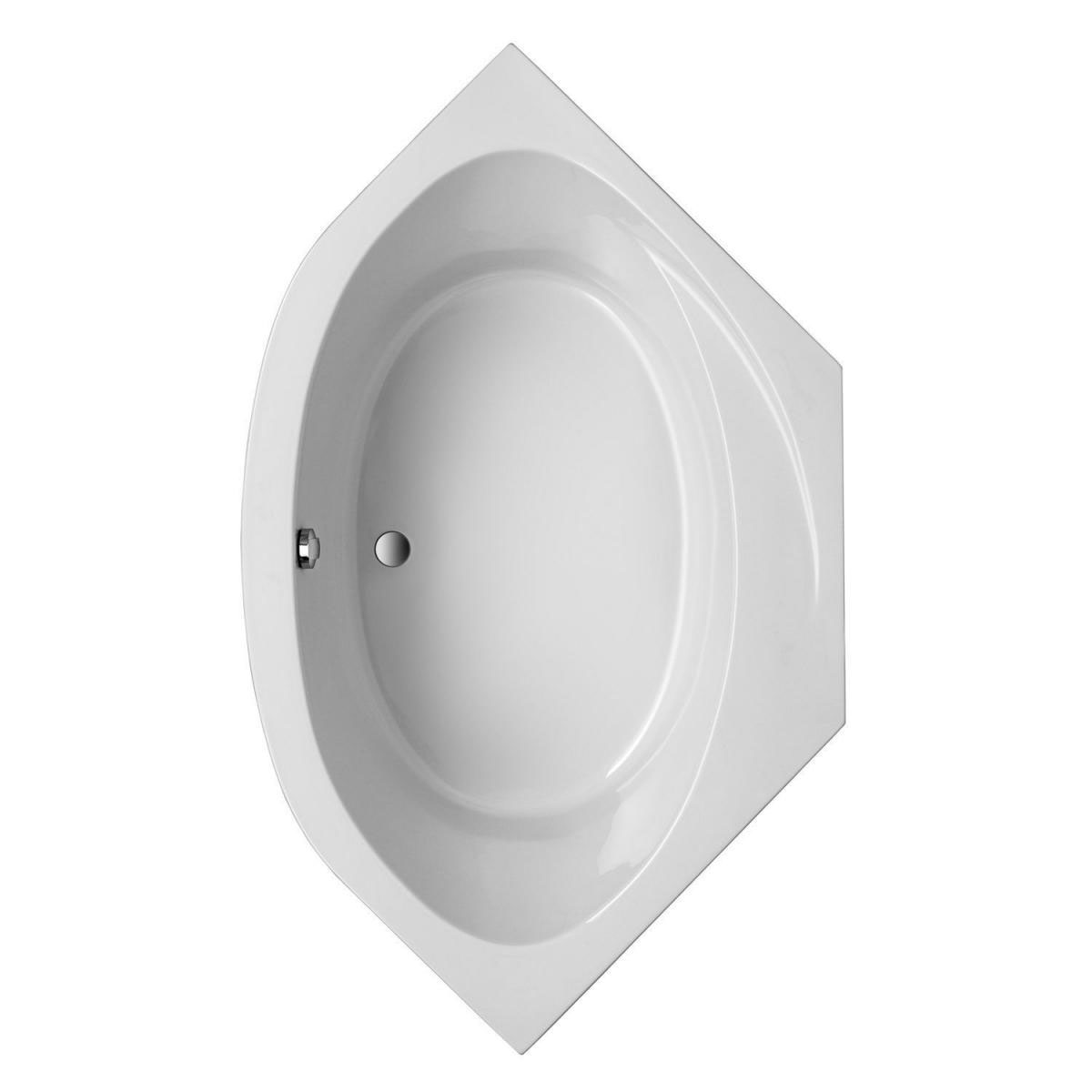 Ottofond Eckwanne Canary 150 cm weiß