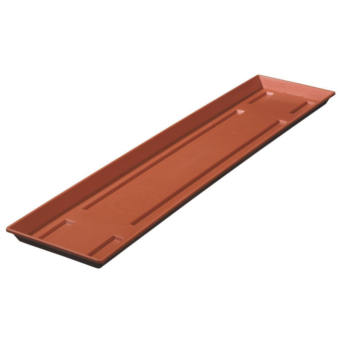 Geli Blumenkastenuntersetzer 80 cm terrakotta