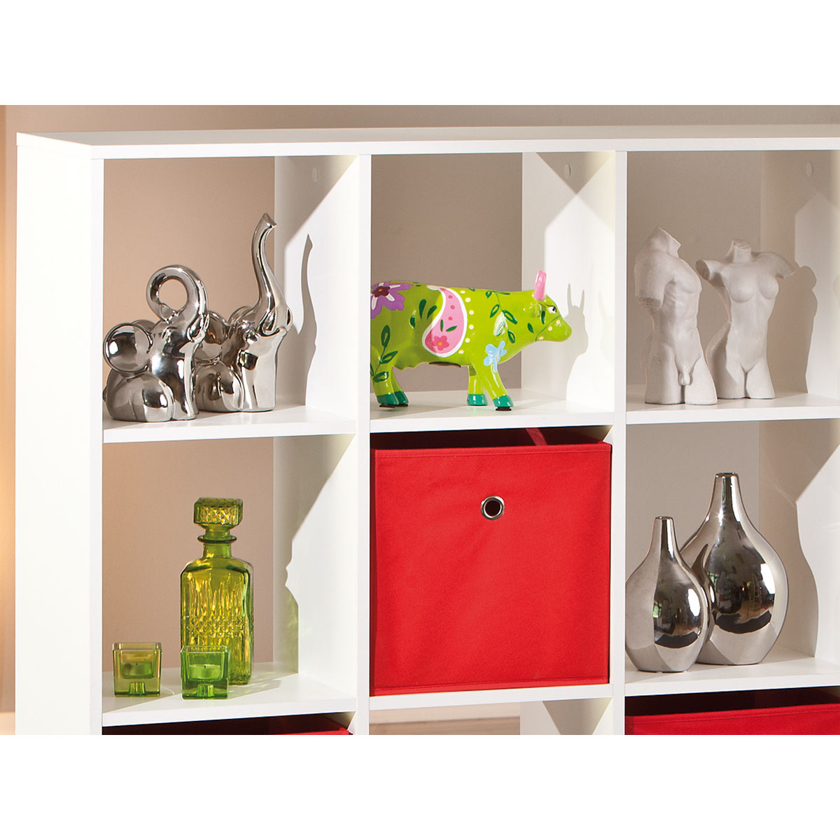 Raumteiler „Caboto 16“, weiß, 139x33x144 cm Bild 4