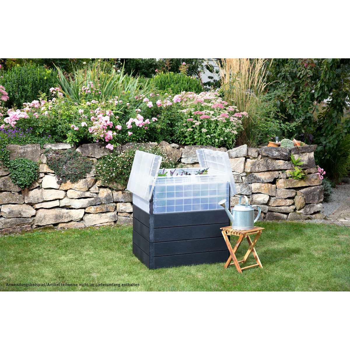 Garantia Frühbeet-Aufsatz Ergo Quadro M für Hochbeet-System Bild 7