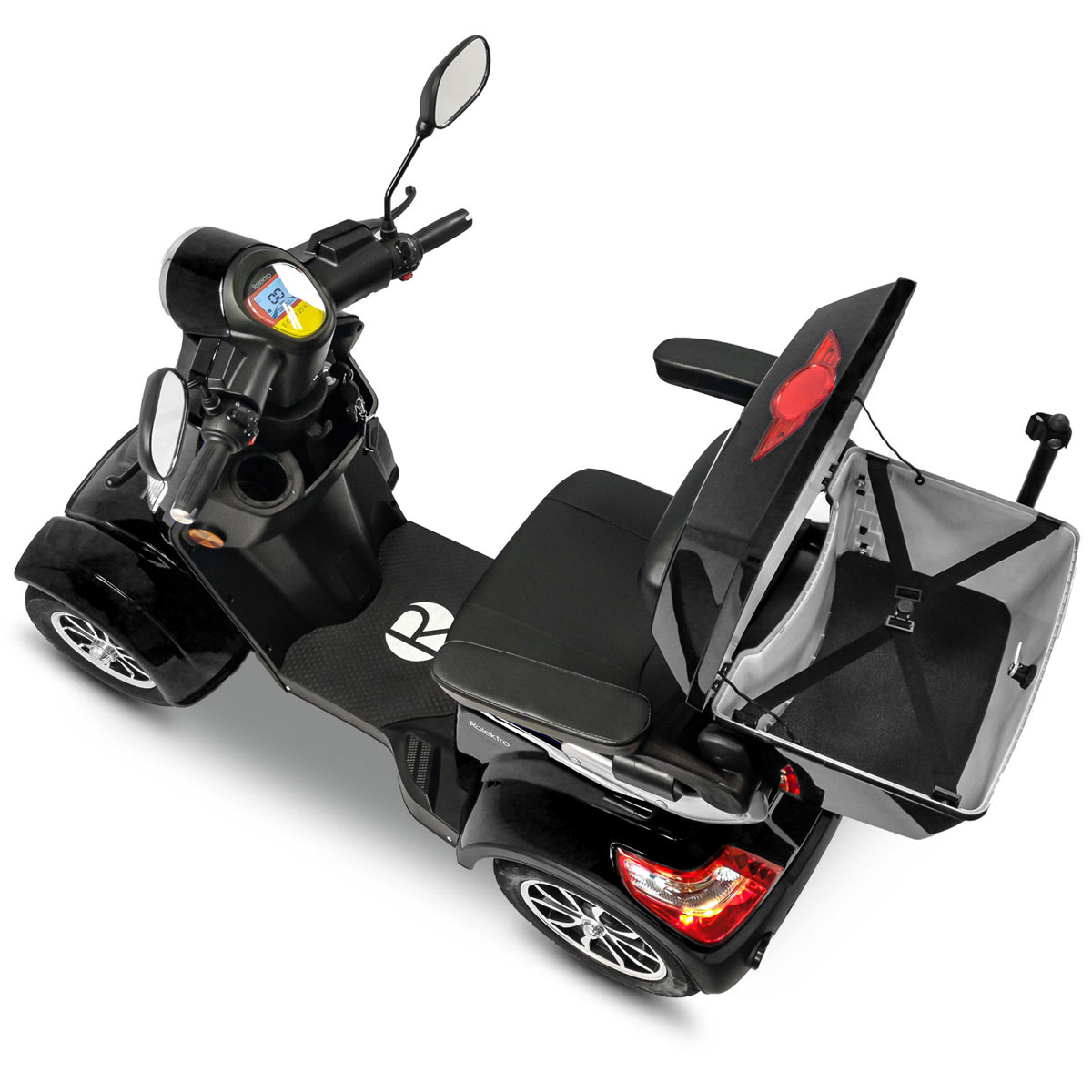 Rolektro E-Quad 25 V.3 Lithium, Schwarz, 60V-30Ah Akku, 1000 Watt Bild 4