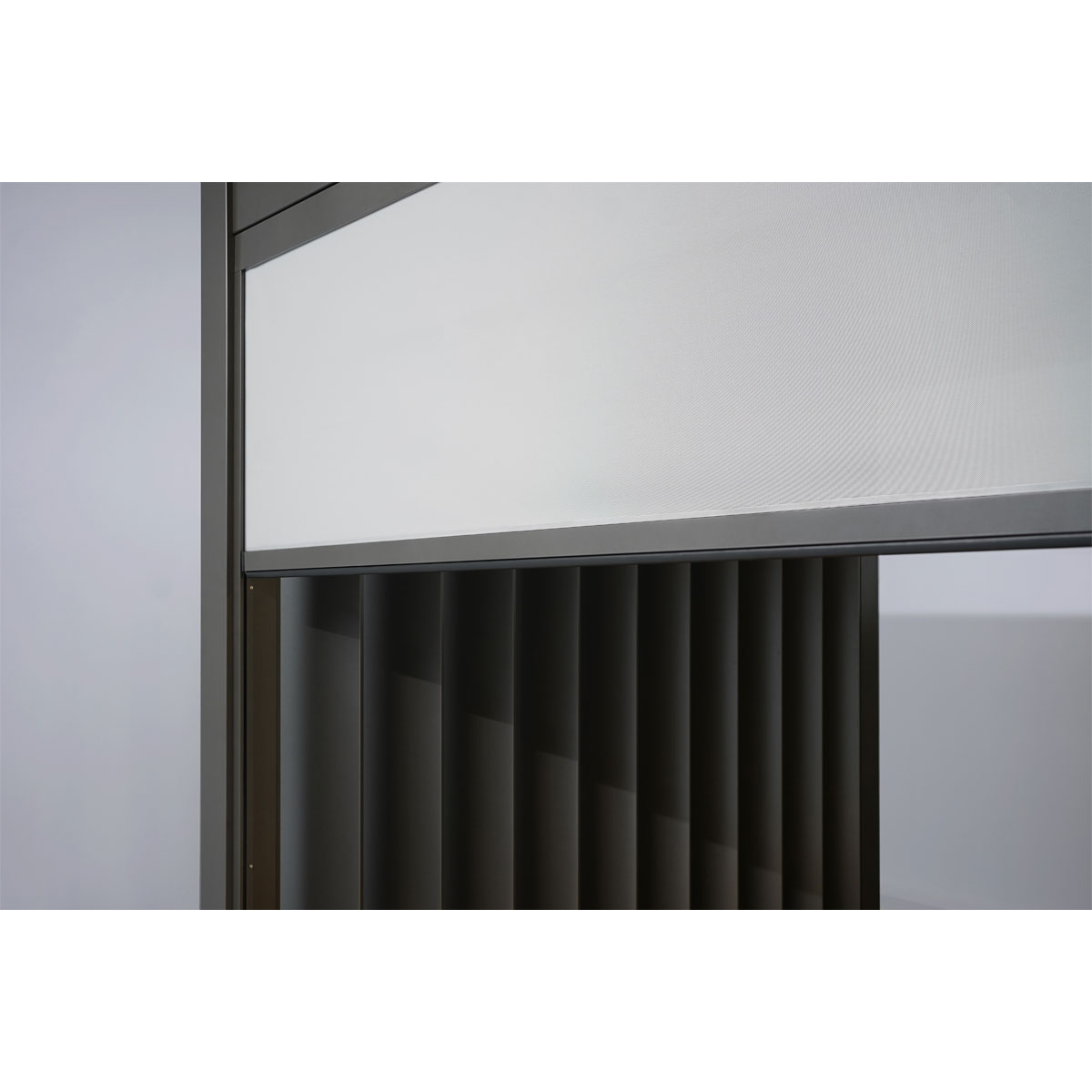 Biohort Sonnenschutzrollo Gr. 4 m quarzgrau-metallic