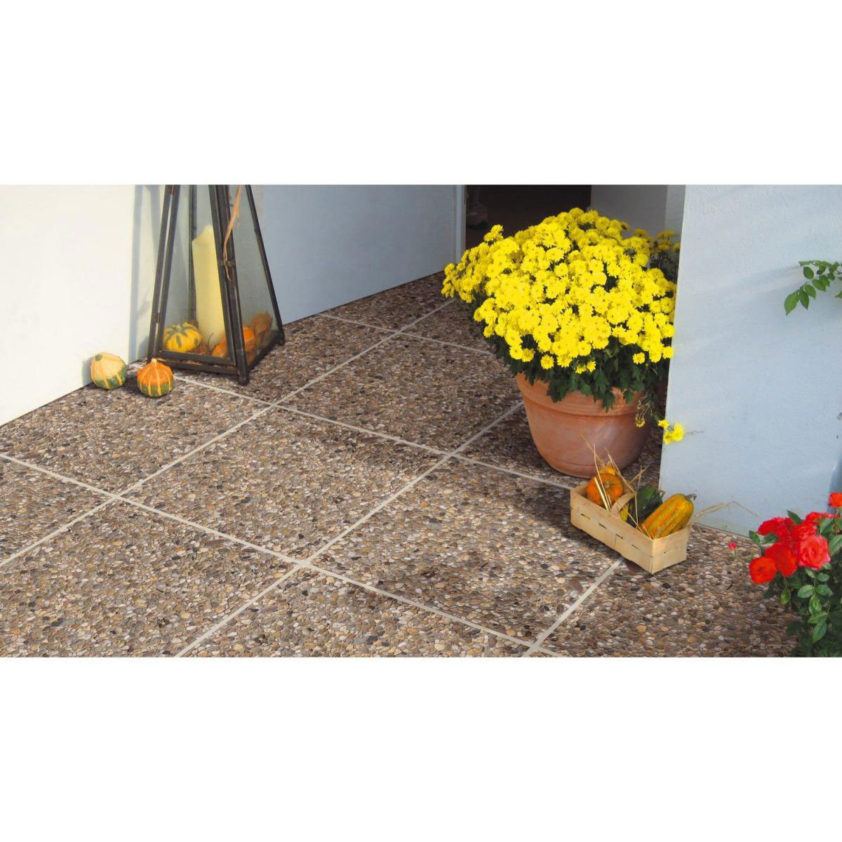 Lusit   Waschbetonplatte 50 x 50 cm Bild 2