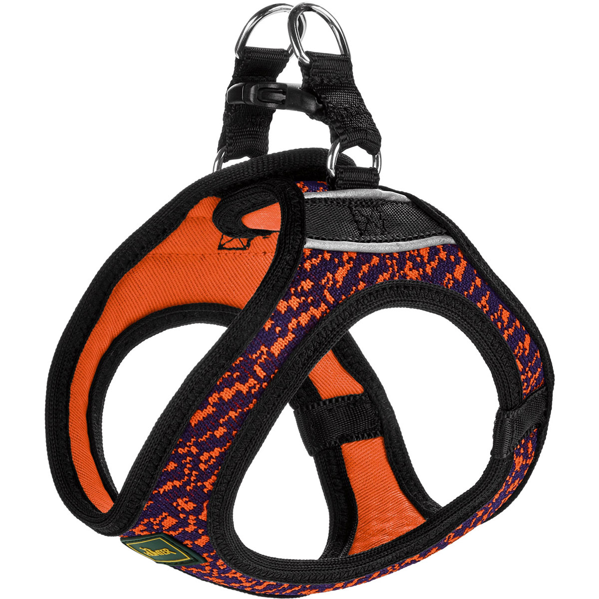 Hunter  Geschirr Hilo Soft Comfort orange/bla XXL Bild 2