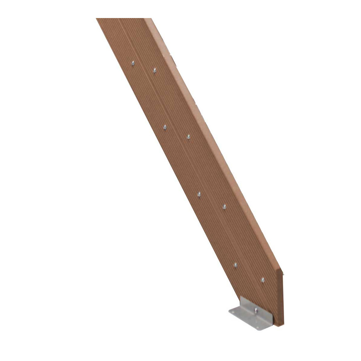 Wangen 1630 x 300 x 30 mm Kunststoff braun