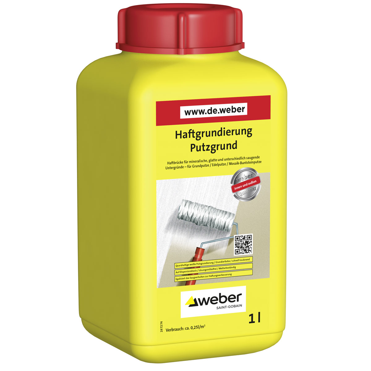 Weber  Haftgrundierung Putzgrund 1 Liter Weber  Haftgrundierung Putzgrund 1 Liter