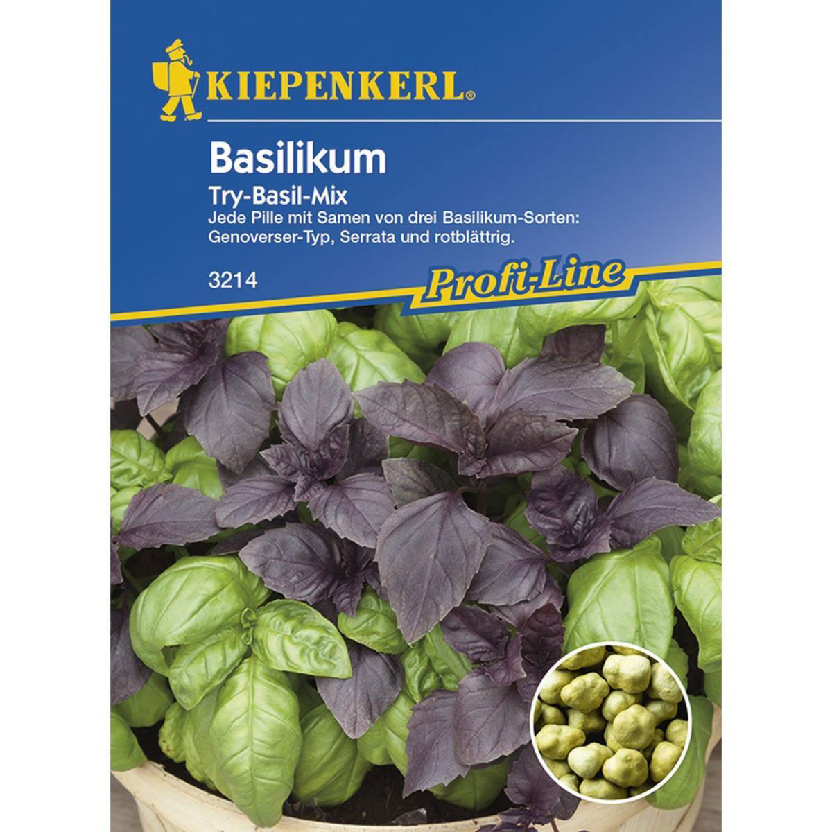 Kiepenkerl Basilikum Simply Herbs Try-Basil-Mix