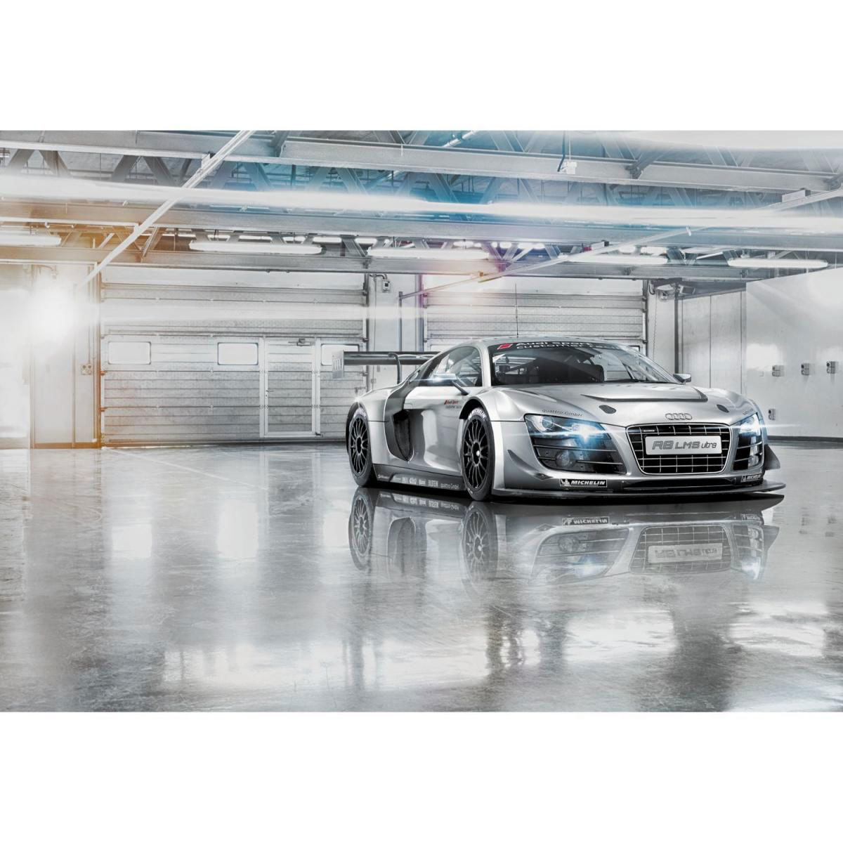 Komar Papier-Fototapete AudiR8 Le Mans 8-teilig 368 x 254 cm