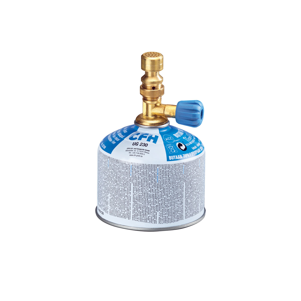CFH Bunsen-Laborbrenner BL 1700 mit Druckgasdose