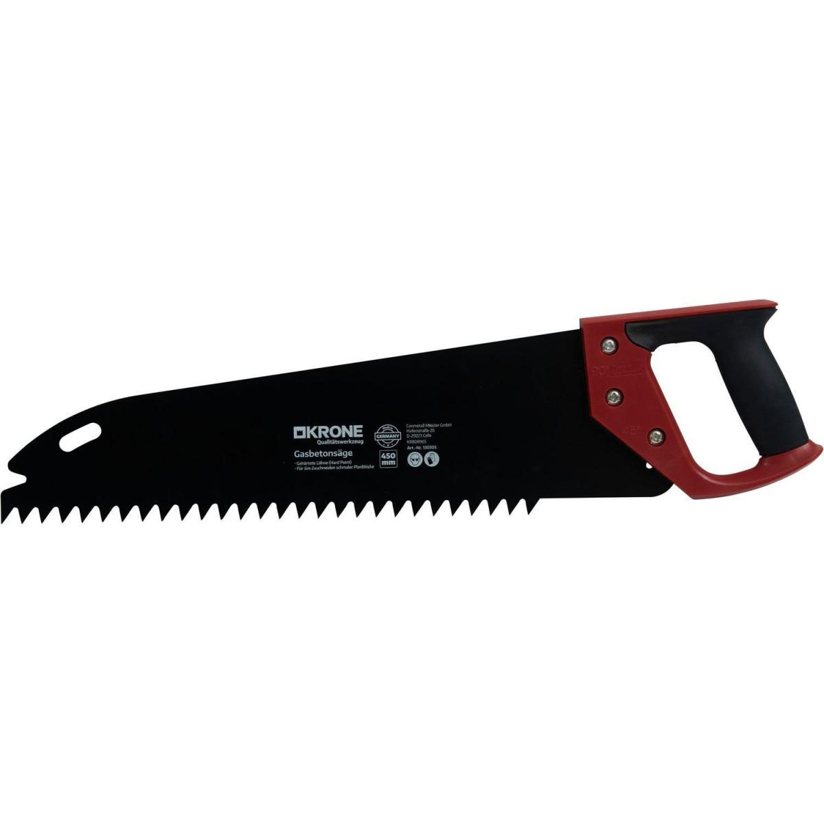 Krone Gasbetonsäge 450 mm Zähne geh 2K Krone Gasbetonsäge 450 mm Zähne geh 2K