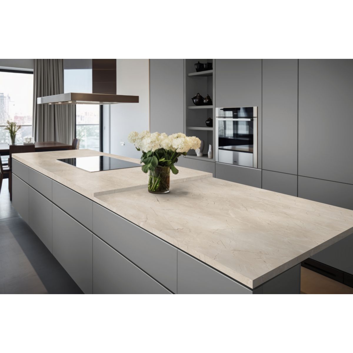 KAINDL Arbeitsplatte Marmor Vicosa Clara 410x60 cm Bild 3
