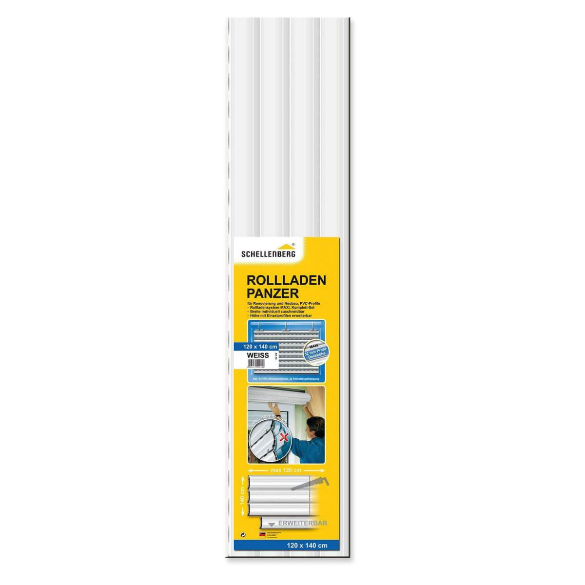 Schellenberg Rolladen Komplett-Set Maxi 80 x 100 weiß Bild 2