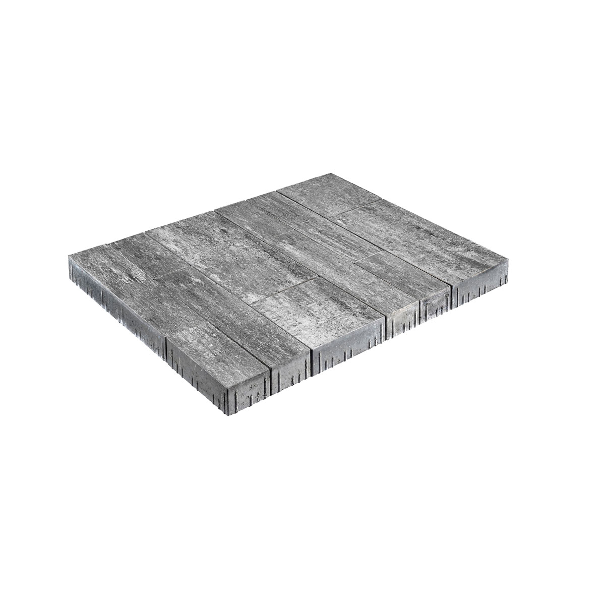 Lusit Gestaltungspflaster Caleta rhodium-melange 4 Formate
