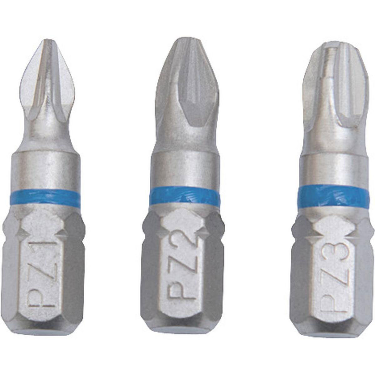 Krone Bit-Set PZ 1-2-3 Torsion 25 mm 3-teilig Bild 2