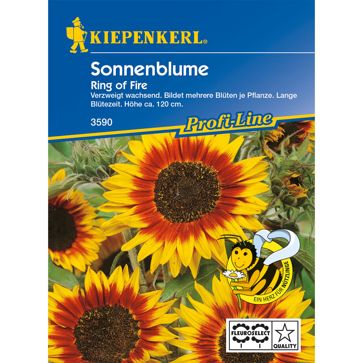 Kiepenkerl Helianthus Ring Of Fire