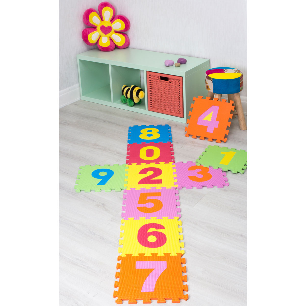 Puzzle Matte 30 x 30 x 1 cm 10 Stück Bild 3