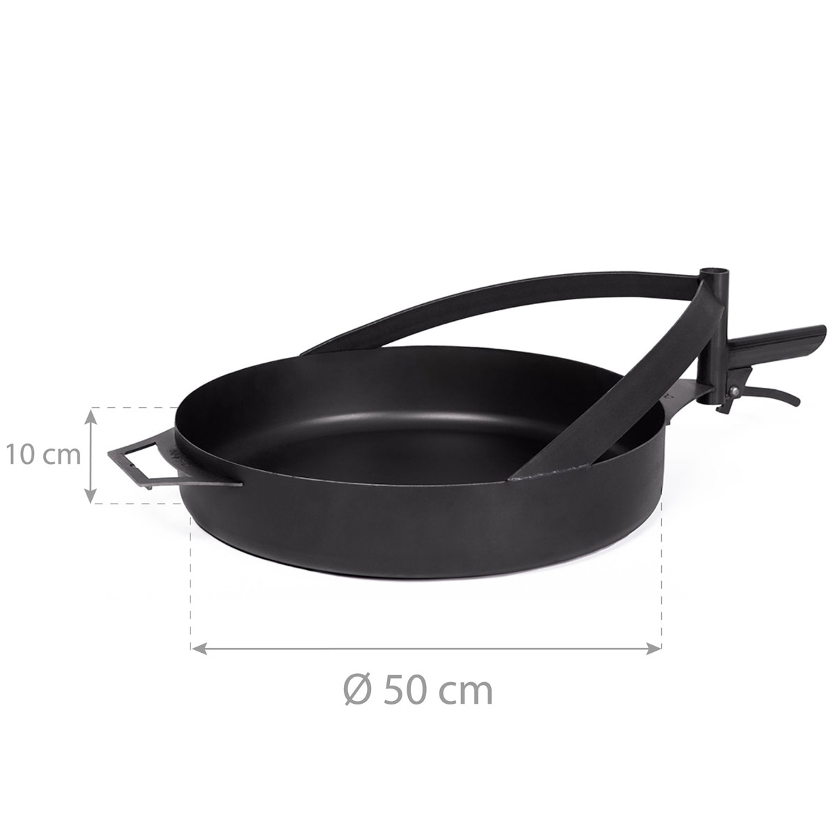 CookKing Pfanne Für Bandito & Montana x 50x50x10cm Schwarz Bild 4