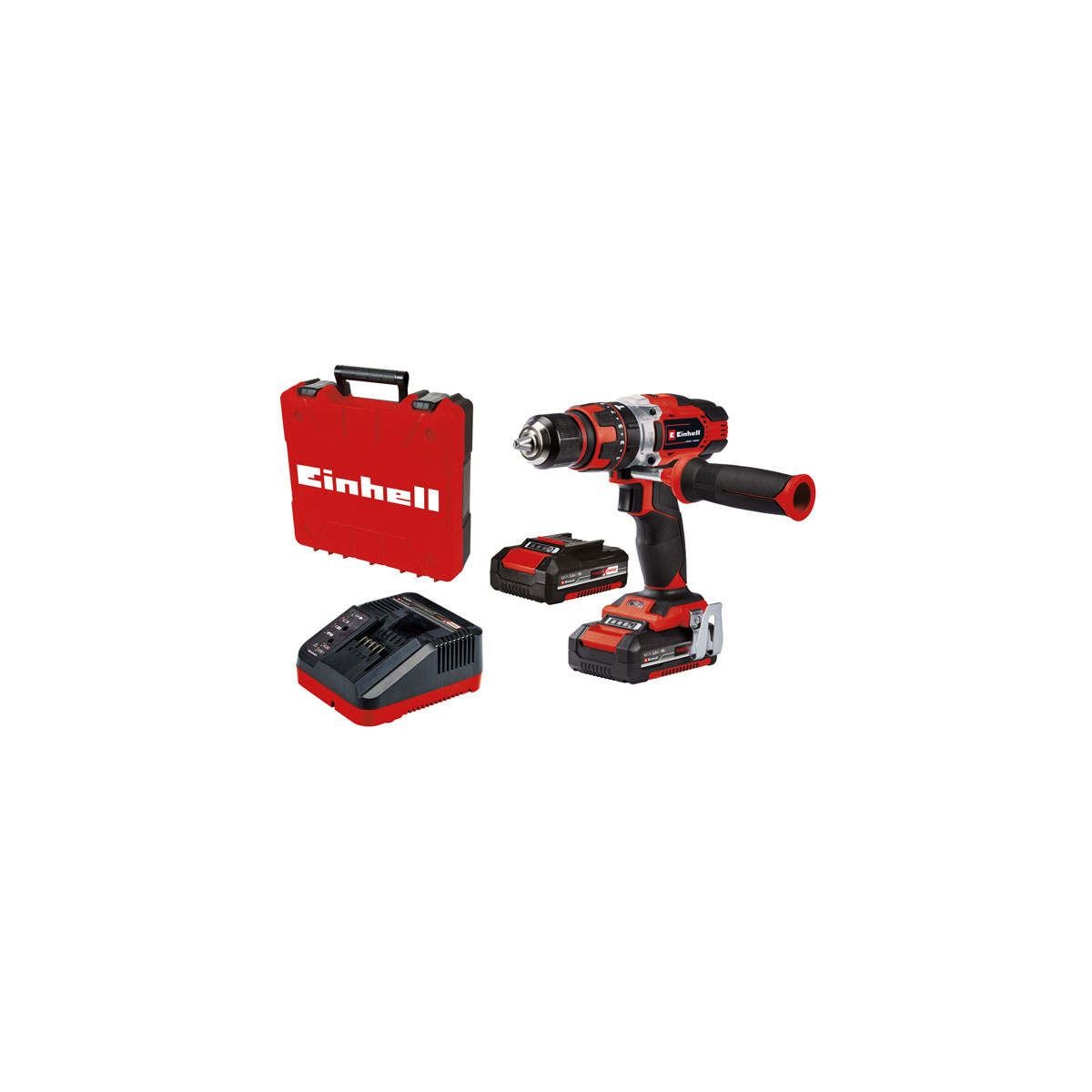 Einhell Akku-Schlagbohrschrauber-Set TE-CD 18/48 Li-i mit Akku 4-teilig