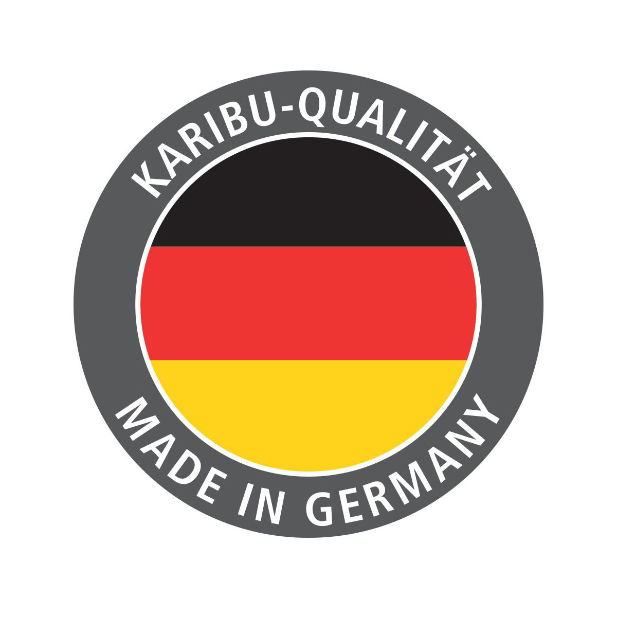 Karibu  Blockbohlenhaus Radeburg 2 terragrau mit Anbaudach Bild 12