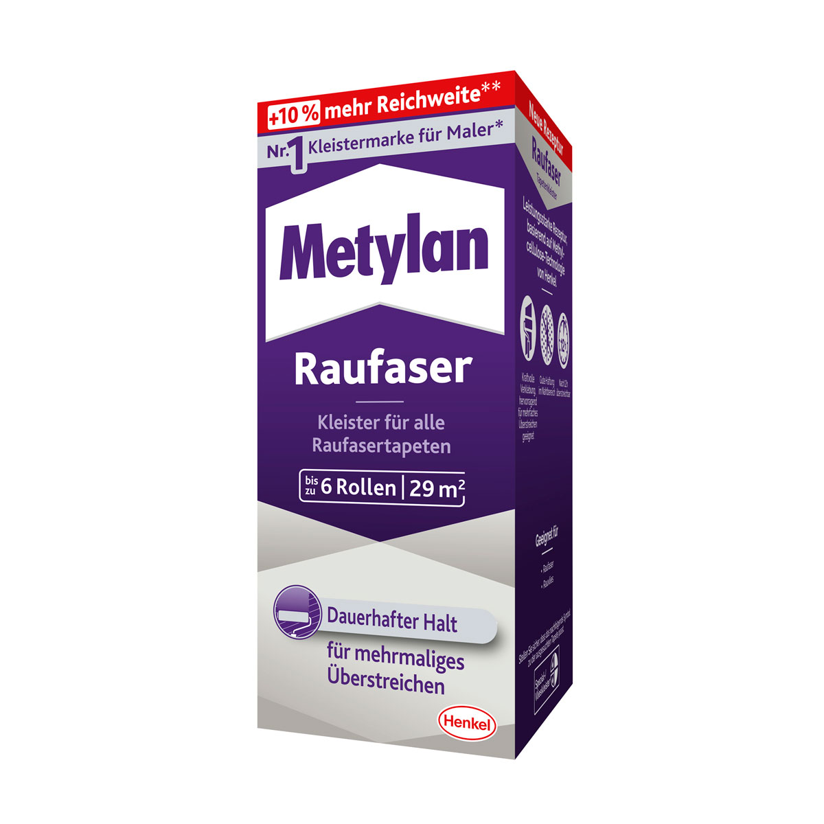 Metylan Kleister Raufaser 180 g und 10% Bild 1