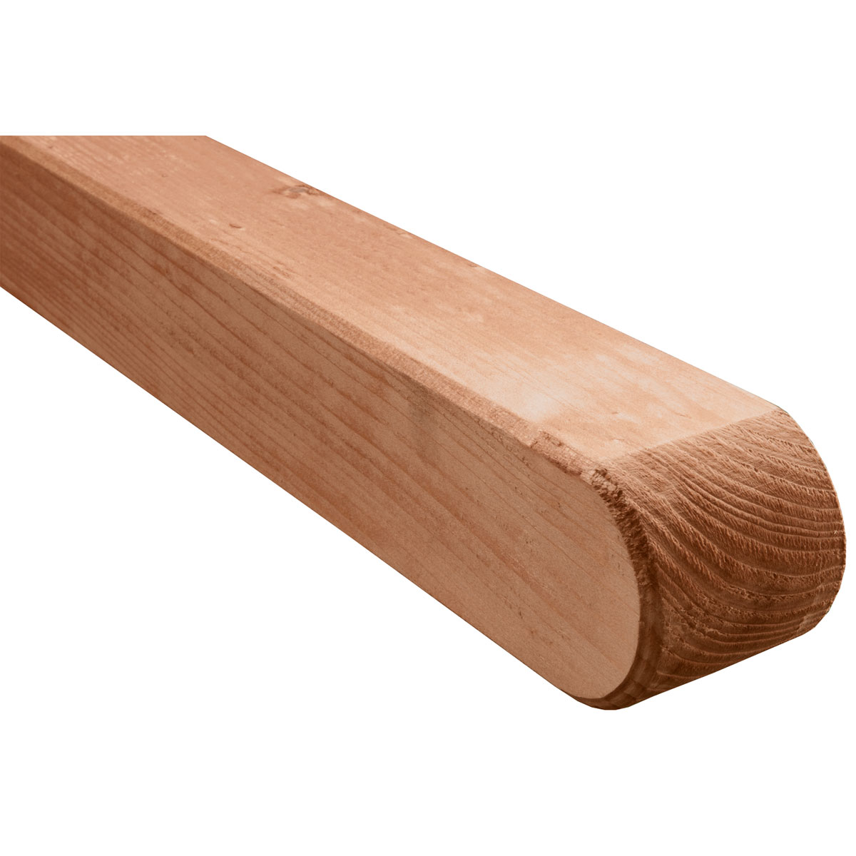 Pfosten Sylt 90x90x1900 cm braun