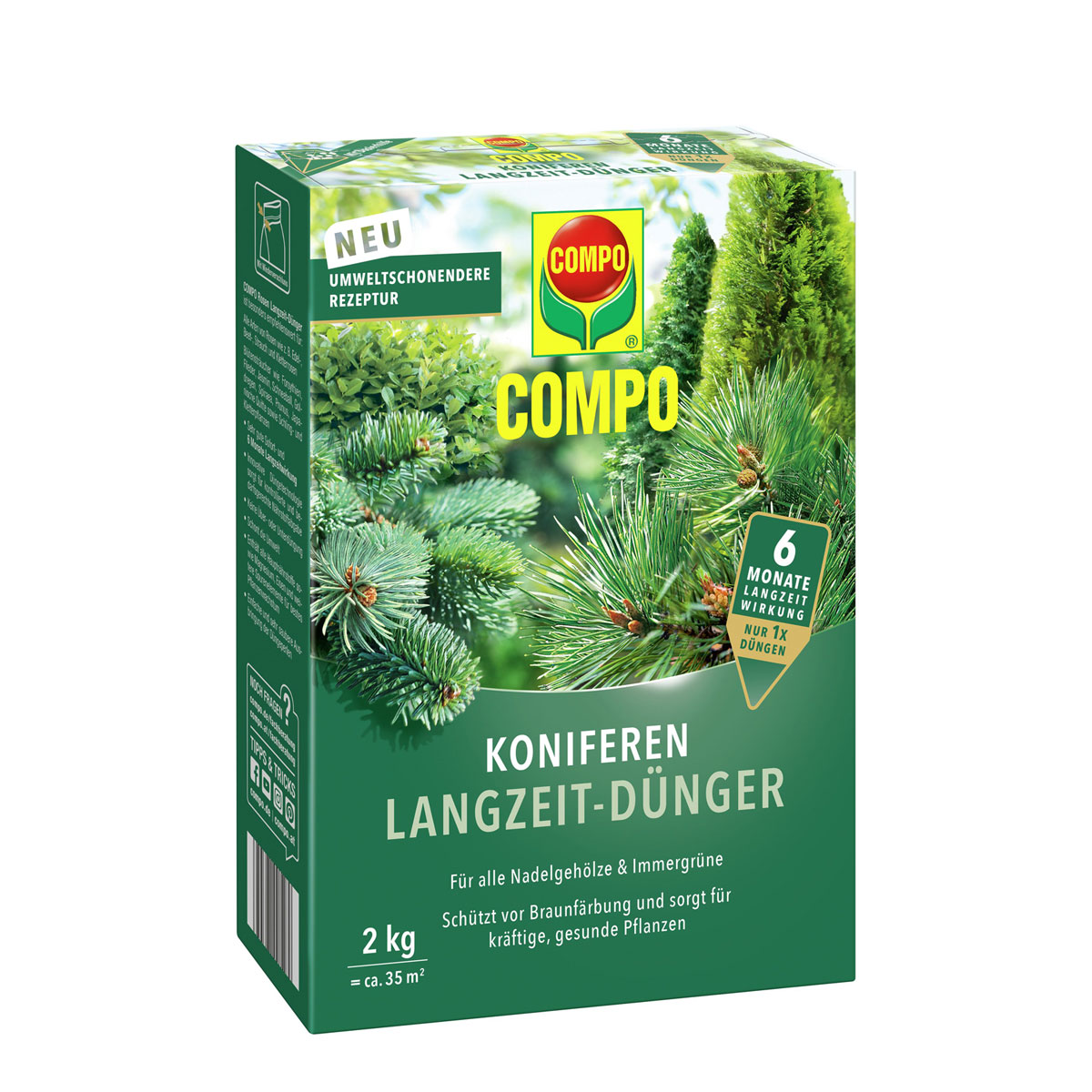 Compo Koniferen Langzeit-Dünger 2 kg
