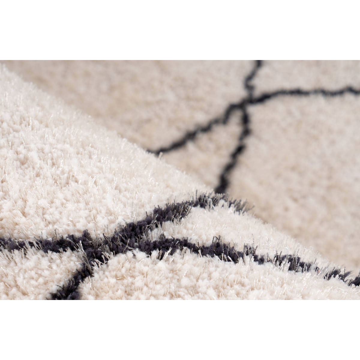 Hochflorteppich Orlando 425 Elfenbein 120 x 170 cm Bild 2